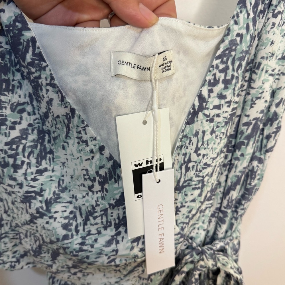 Gentle Fawn Wrap-Top Dress NWT - Picture 8 of 10